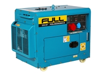 8,5 kVA 230/400 V Einphasen-Seilstart-Kabinen-Diesel-Generator - 0