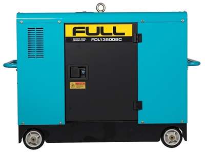 13,75 kVA Einphasen-Start-Kabinen-Diesel-Generator - 0