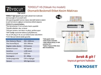 Toyocut Hs Etikettenschneidemaschine mit automatischer Zuführung (Halbschnitt und Vollstanz Etikettenschneidemaschine) - 8