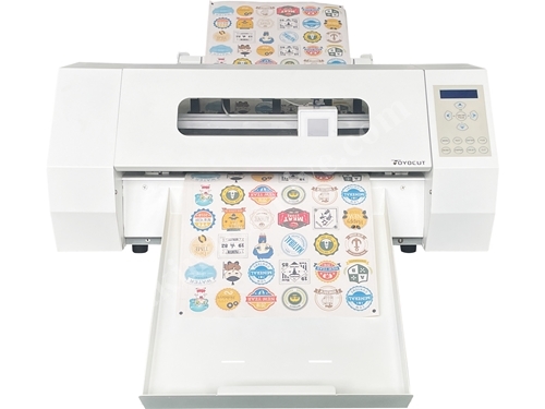 Toyocut Hs Etikettenschneidemaschine mit automatischer Zuführung (Halbschnitt und Vollstanz Etikettenschneidemaschine)