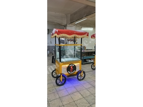 Chariot de riz avec lumières LED