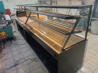 Baklava Pastry Bread Section Cabinet - 0