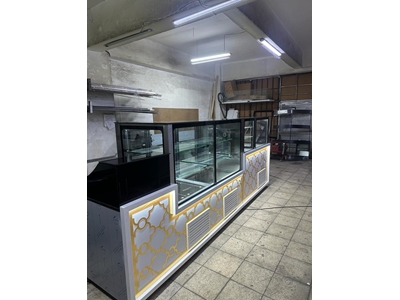 2 Cases Kebab Appetizer Cake Cabinet Set - 3