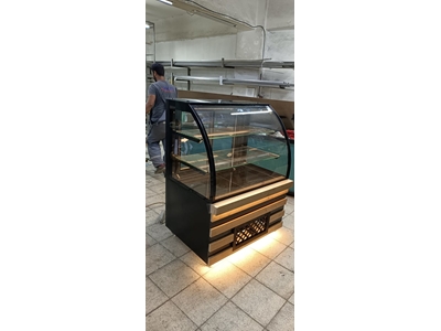 Armoire à gâteaux avec 3 étagères - 0