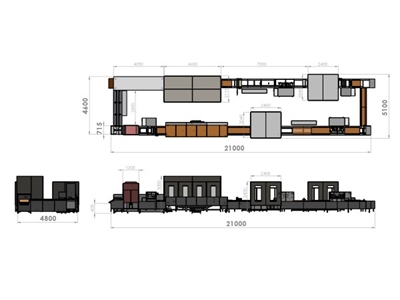 Çikolata İmalatı İçin Çikolata Kabuk Hattı - 2