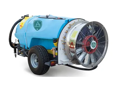 Atomiseur turbo tractable de 1600 litres