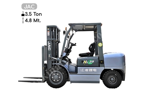 3.5 Ton (4.8 Meter) Lithium Battery Powered Forklift