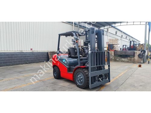 3.5 Ton (4500 Mm Tripleks) Hyundai Motorlu Dizel Forklift
