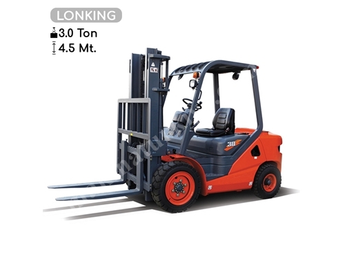 3 Ton (4500 Mm Tripleks) Xinchai Motor Dizel Forklift
