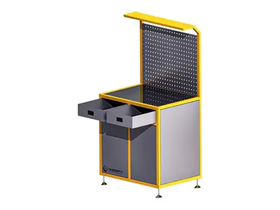 Standard 4-Drawer 2-Compartment Workbench
