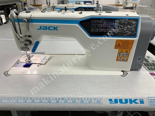 Jack A4F Elektronik Kısa İplik Kesicili Düz Dikiş Makinası