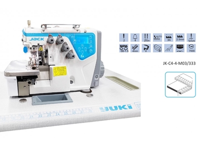 4 İplik Elektronik Overlok Makinası - 0