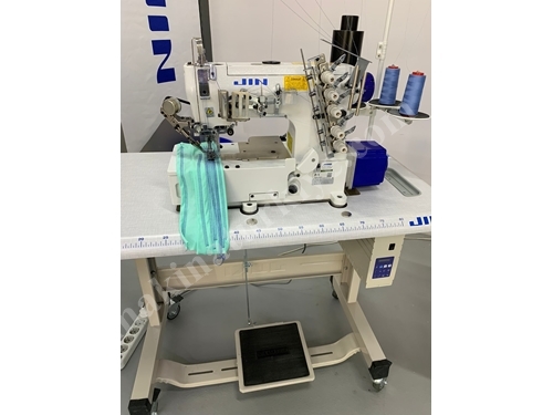 Machine à coudre à recouvrement électronique avec coupe-fil pour couture cariocas Juki-JIN F1F-U356-SN