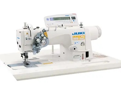LH-35588A-7 Direct Drive Needle Feed Electronic Double Needle Sewing Machine