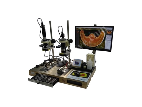 Two Optics Zoom Optical Scanning and Measurement System