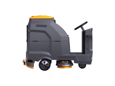Ride-On Wide Area Floor Scrubber - 2