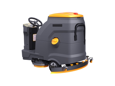 Ride-On Wide Area Floor Scrubber - 10