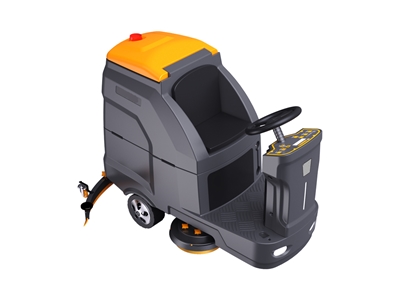 Ride-On Wide Area Floor Scrubber - 4