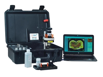 Système de mesure micrographique portable d'échantillon de coupe de pli, de polissage et d'abrasion - 3