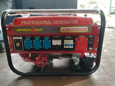 3.5 kW Benzinli Trifaze Monofaze Benzinli Jeneratör - 0