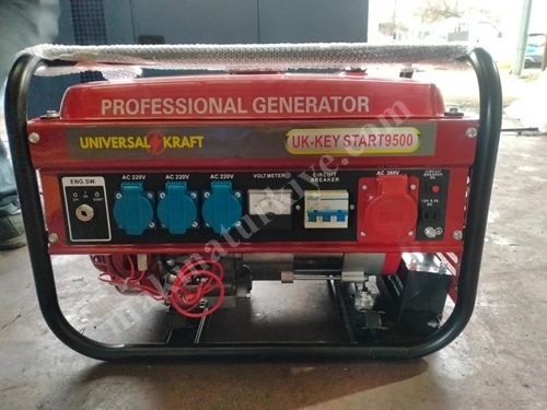 Бензиновый генератор мощностью 3,5 кВт, однофазный и трехфазный