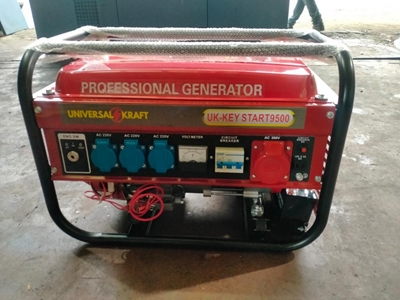 3.5 kW Benzinli Trifaze Monofaze Benzinli Jeneratör - 7
