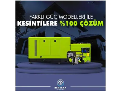 25 Kva Diesel Cabin Trailer Generator