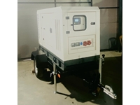 Générateur remorquable diesel de 25 kW avec cabine - 3