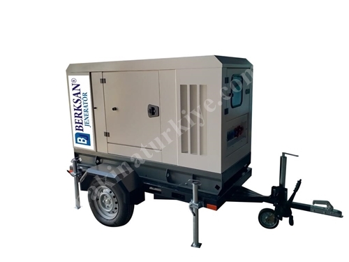 Générateur remorquable diesel de 25 kW avec cabine