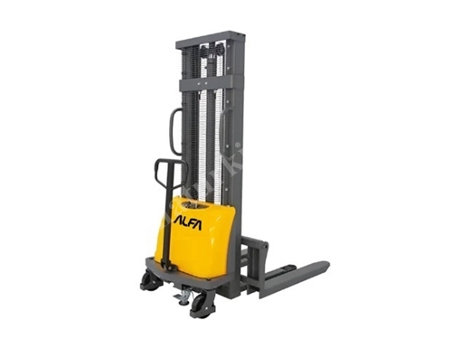1500 kg halbmanueller Stapler mit 1,6 Metern Hubhöhe