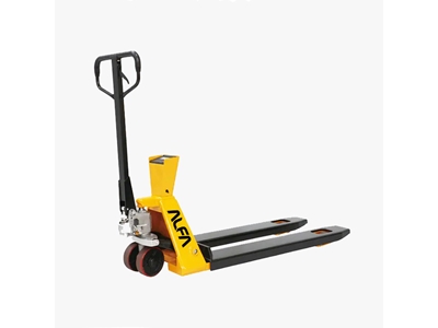 2 Ton Polyurethane Wheeled Weighing Pallet Jack - 0