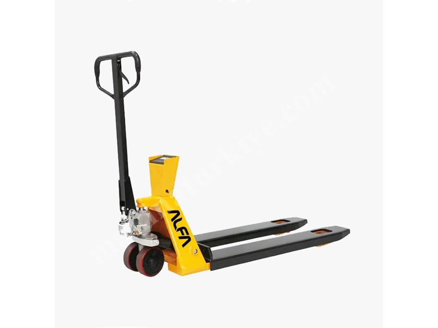 2 Ton Polyurethane Wheeled Weighing Pallet Jack
