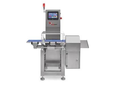 180 Pieces / Minute (0-600Gr) Checkweigher Weight Control Machine