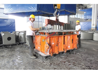 Ø 1000 Mm Concrete Chimney And Base Machine - 2