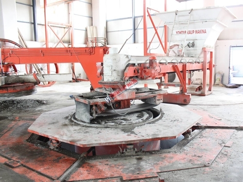 Machine à tuyaux en béton de Ø 800-3600 mm