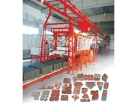 1300 X 1150 Mm Concrete Paving Stone Manufacturing Machine - 3