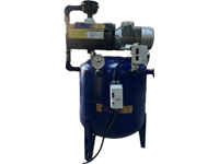 Système de vide à circulation d'huile (1P * 200 Lt. à roulettes - collecteur) - 0