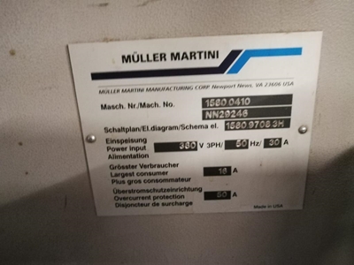 Müller Martini Amigo 1580 Машина для накладывания обложки - 1