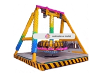 12 Person Discovery Carousel Fun Ride Machine - 3