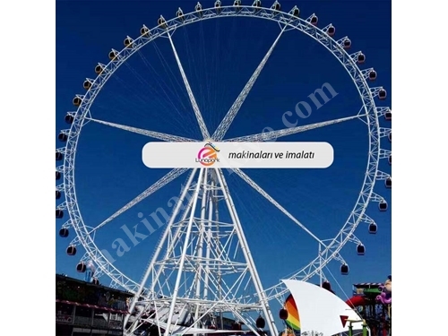 48 Cabin 288 Person 80 Meter Ferris Wheel
