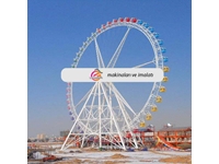 48 Cabin 288 Person 80 Meter Ferris Wheel - 3