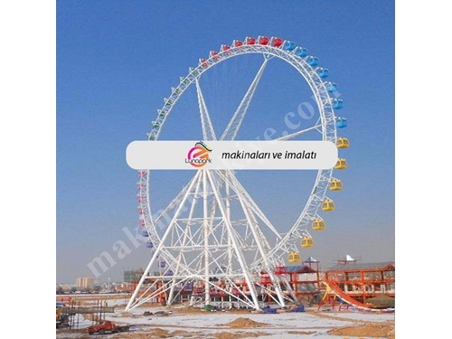48 Cabins 288 Persons 80 Meters Ferris Wheel