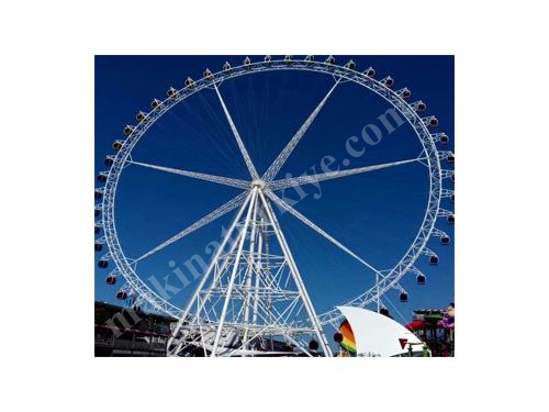 48 Cabins 288 Persons 80 Meters Ferris Wheel
