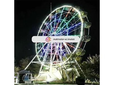 30 Meter Ferris Wheel for 80 Persons