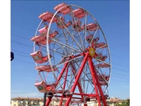 Rotating Ferris Wheel for 48 Persons with 12 Cabins - 0
