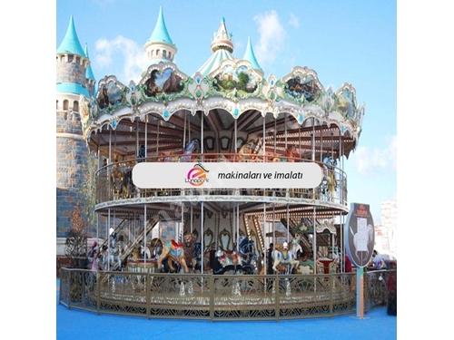 Double-Deck Carousel for 68 Persons