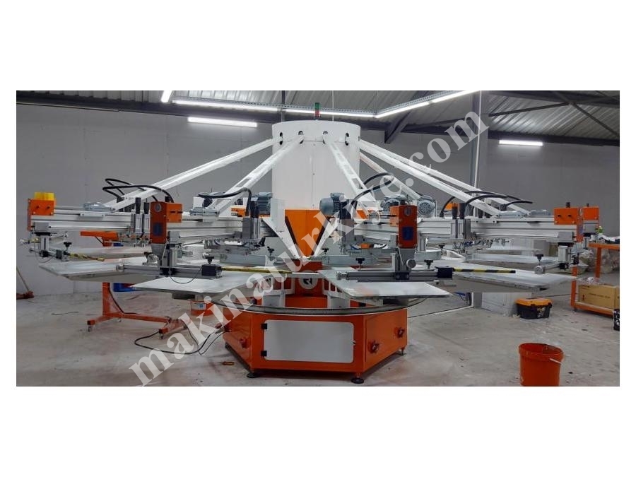 16 Colors 20 Pallets Lotus Octopus Printing Machine