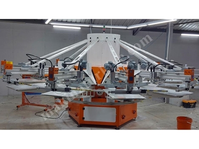 10 Renk 14 Palet Lotus Ahtapot Baskı Makinesi​​​​​​​ - 5