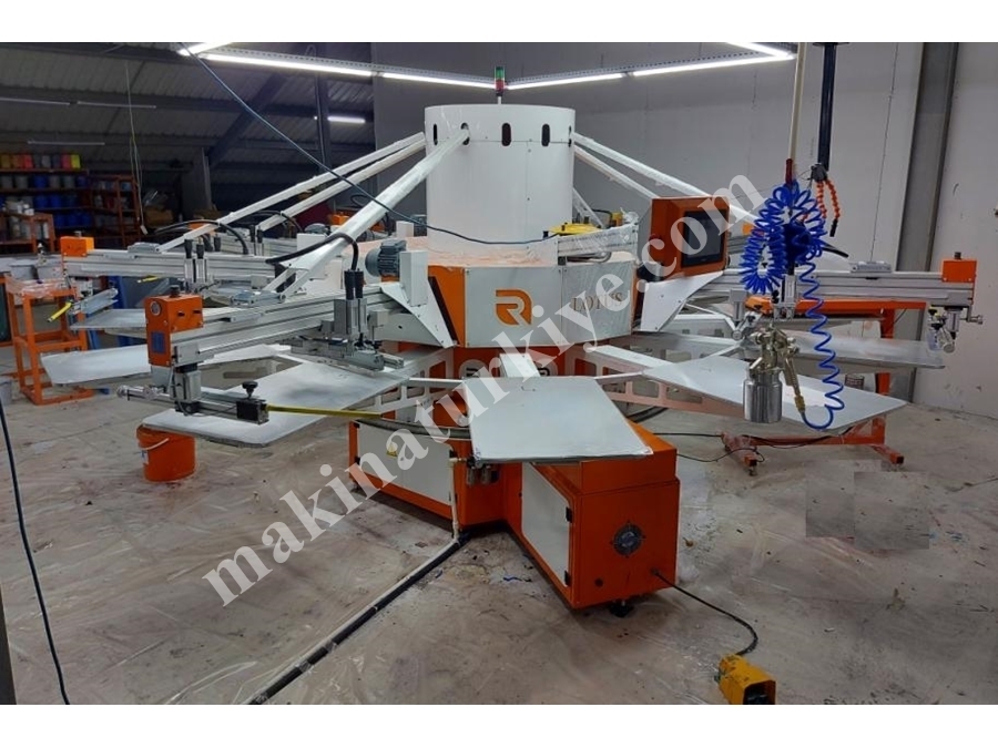 10 Renk 14 Palet Lotus Ahtapot Baskı Makinesi​​​​​​​