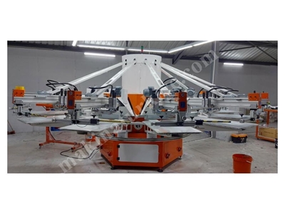 10 Renk 14 Palet Lotus Ahtapot Baskı Makinesi​​​​​​​ - 4